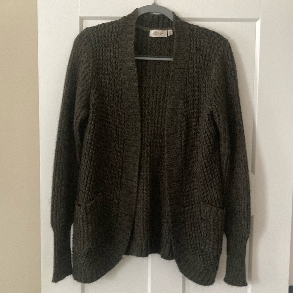 RD Style dark green cardigan